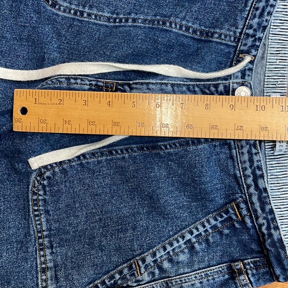 Tommy Hilfiger Vintage Jeans Size 10 Blue Woman Pockets Tie Accent Waistband - Picture 8 of 12